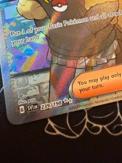 Penny 239/198 Pokemon TCG Scarlet & Violet Base Set Ultra Rare Trainer English - Image 2