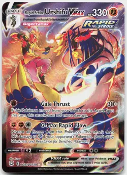 Rapid Strike Urshifu VMAX TG21/TG30 Holo Brilliant Stars Trainer Gallery NM - Image 1