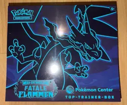 Pokemon Fatale Flammen - Pokemon Center Top-Trainer-Box (DE) - SEALED - Image 1
