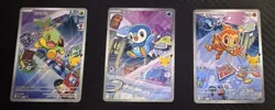 Pokemon TCG first partner chimchar piplup and turtwig - Image 1