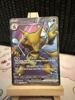 Pokemon - 188/165 - Alakazam ex - Scarlet & Violet 151- NM/M - Image 1