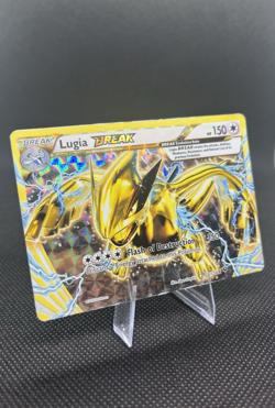 Pokemon TCG Lugia BREAK 79/124 BREAKpoint Full Art Holo EN DMG - Image 1