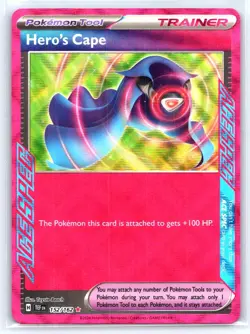 Hero's Cape 152/162 ACE SPEC Rare Temporal Forces Pokemon Holo - Image 1