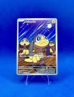 Helioptile 143/132 Mega Evolution Illustration Rare Holo Pokemon Card NM - Image 1
