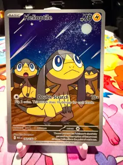 Helioptile 143/132 Illustration Rare Mega Evolution Pokemon Holo 2025 NM - Image 1