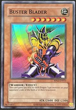 Yu-Gi-Oh! - Buster Blader - (RP02-EN013) *2025 Unlimited, Super Rare, NM - Image 1