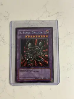 2002 Yu-Gi-Oh! B. Skull Dragon BPT-006 Secret Rare Tin Promo Black - Image 1