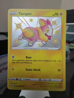 Yamper SV039/SV122 Shining Fates Shiny Vault Holo Rare Pokemon TradingCG 2021 NM - Image 1