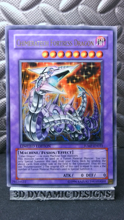 | Yugioh Chimeratech Fortress Dragon JUMP-EN031 Ultra Shonen Jump Promo HP 🔥 | - Image 1