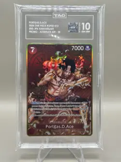 Portgas.D.Ace (One Piece Japanese Version 2nd Anniversary Set) OP02-013 One... - Image 1