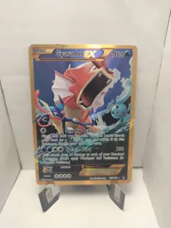 Pokemon TCG Gyarados EX 123/122 Secret Rare HP-DMG - Image 1