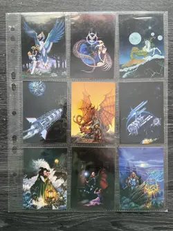 Janny Wurts Fantasy Art Complete Trading Card Base Set By FPG 1996 - Image 2