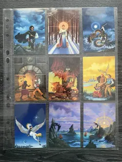 Janny Wurts Fantasy Art Complete Trading Card Base Set By FPG 1996 - Image 4