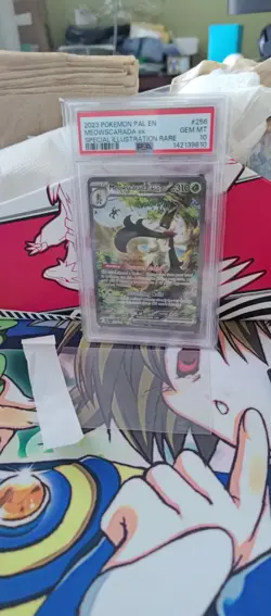 MEOWSCARADA EX 256/193 POKEMON SPECIAL ILLUSTRATION RARE PSA 10 - Image 1