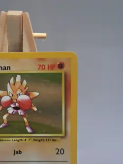 Hitmonchan 7/102 Pokemon Card TCG Base Set Unlimited Holo - Image 4
