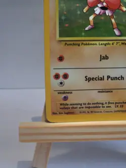 Hitmonchan 7/102 Pokemon Card TCG Base Set Unlimited Holo - Image 5