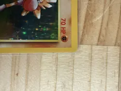 Pokemon TCG Hitmonchan Base Set 7/102 Holo Unlimited Holo Rare - Image 5