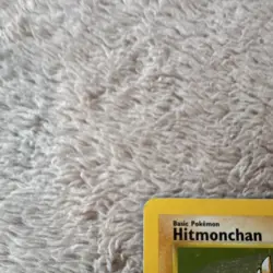 Hitmonchan 7/102 Base Set Unlimited Holo Rare Pokemon TCG English 1999 - Image 3