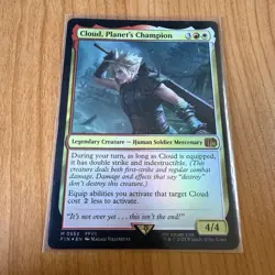 Cloud Planet’s Champion (FOIL) - N/M Final Fantasy Magic The Gathering MTG - Image 1