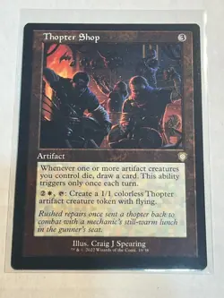 Thopter Shop (The Brothers' War Retro Artifacts) MTG Near Mint - Image 1
