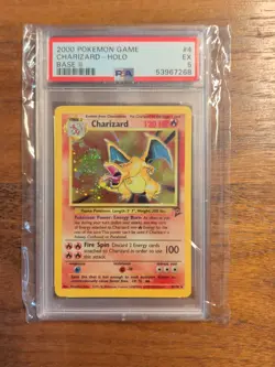 Pokemon Base Set 2 Charizard Holo PSA 5 - Image 1