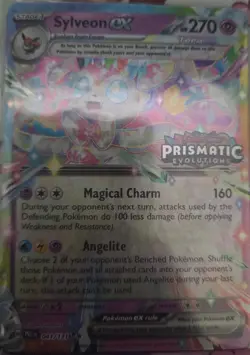 Sylveon ex (Prismatic Evolutions Stamp) 041/131 Holo (SEALED) Pokemon NM - Image 1
