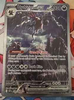 Pokemon TCG Hydreigon EX 169/086 Sv White Flare Sir Special Illustration Rare NM - Image 1
