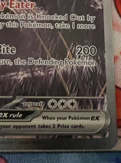 Pokemon TCG Hydreigon EX 169/086 Sv White Flare Sir Special Illustration Rare NM - Image 4
