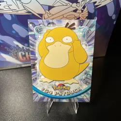 1999 Topps Pokemon TV Animation Series 1 - Psyduck #54 - Black Logo - Non-Holo - Image 1