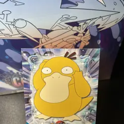 1999 Topps Pokemon TV Animation Series 1 - Psyduck #54 - Black Logo - Non-Holo - Image 2