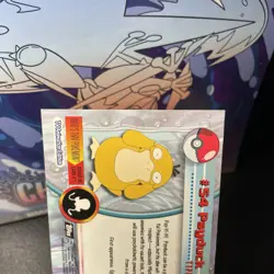 1999 Topps Pokemon TV Animation Series 1 - Psyduck #54 - Black Logo - Non-Holo - Image 5