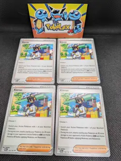 4 x Kieran - 154/167 Twilight Masquerade - Trainer Playset - Pokemon Card - Image 1