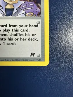 Imposter Oak's Revenge 76/82 - Pokemon Team Rocket LP - Image 4