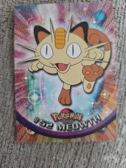 Meowth Topps Pokemon TV Animation Edition Series 1 #52 - Image 1