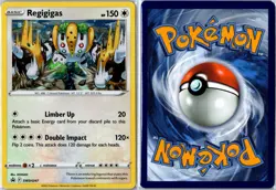Pokemon Card - Regigigas (Cosmos Holo) SWSH247 Sword & Shield Promo Holo NM - Image 3