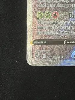 Pokemon TCG Regidrago V Sword & Shield - Silver Tempest 184/195 Holo Ultra Rare - Image 2