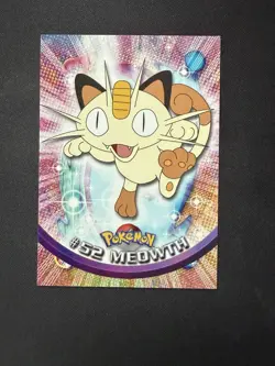 Meowth Topps Pokemon TV Animation Edition Series 1 #52 Non-Holo - Image 1