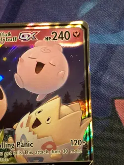 Pokemon Togepi & Cleffa & Igglybuff GX Tag Team 143/236 Cosmic Eclipse - NM - Image 3