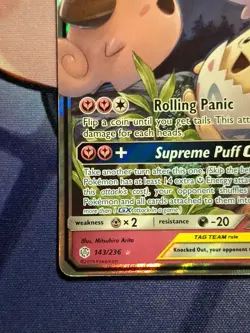Pokemon Togepi & Cleffa & Igglybuff GX Tag Team 143/236 Cosmic Eclipse - NM - Image 4