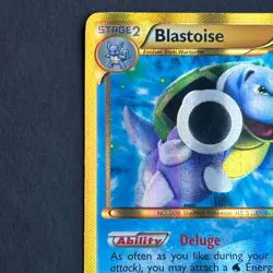 Blastoise 137/135 Plasma Storm Holo Secret Rare Pokemon Card - Image 2