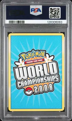 2008 POKEMON WORLD CHAMPIONSHIPS PROMO PSYCHIC LOCK #101 JOLTEON-GOLD STAR PSA 9 - Image 2