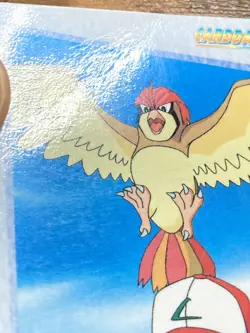 Pokemon Carddass Card 4 Ash & Pidgeotto Pocket Monsters Anime Collection - Image 3