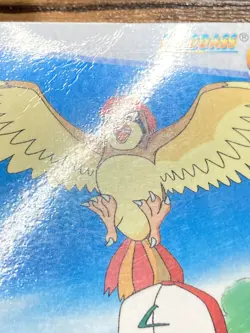 Pokemon Carddass Card 4 Ash & Pidgeotto Pocket Monsters Anime Collection - Image 4