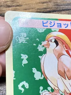 Pokemon Carddass Card Topsun No. 18 Pidgeot Pocket Monsters Green Back - Image 4