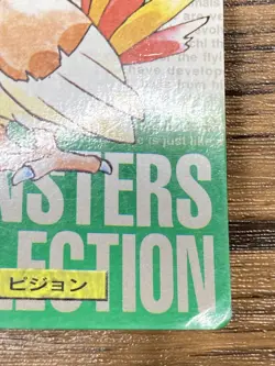 Pokemon Carddass Card Pidgeotto No.17 Bandai Pocket Monsters Green ver. 1996 - Image 4