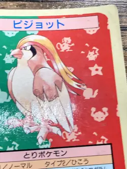 Pokemon Carddass Card Topsun No. 18 Pidgeot Pocket Monsters Blue Back - Image 5