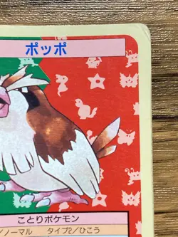 Pokemon Carddass Card Topsun No. 16 Pidgey Pocket Monsters Blue Back - Image 4