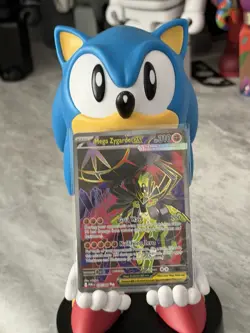 Pokemon Mega Zygarde EX, Gengar, Zoroark GX Holo Card Lot English Mega Evolution - Image 1