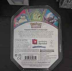 Pokemon Mighty Mysterious Tin Darkrai 2021 Sealed 3 Booster 820650809859 - Image 2