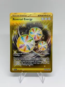 Reversal Energy 266/182 Hyper Rare Paradox Rift Pokemon Holo Near Mint - Image 1